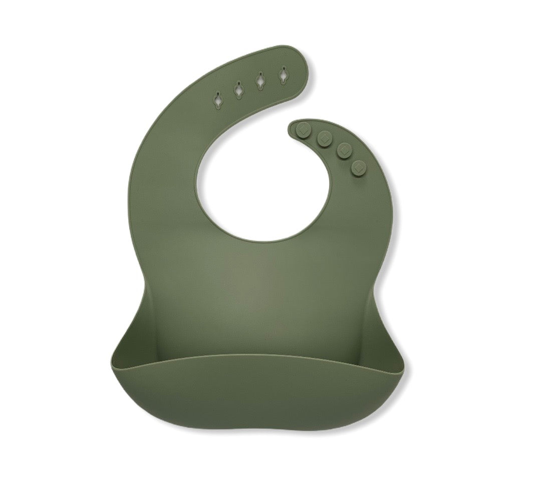 Jade Silicone Bib